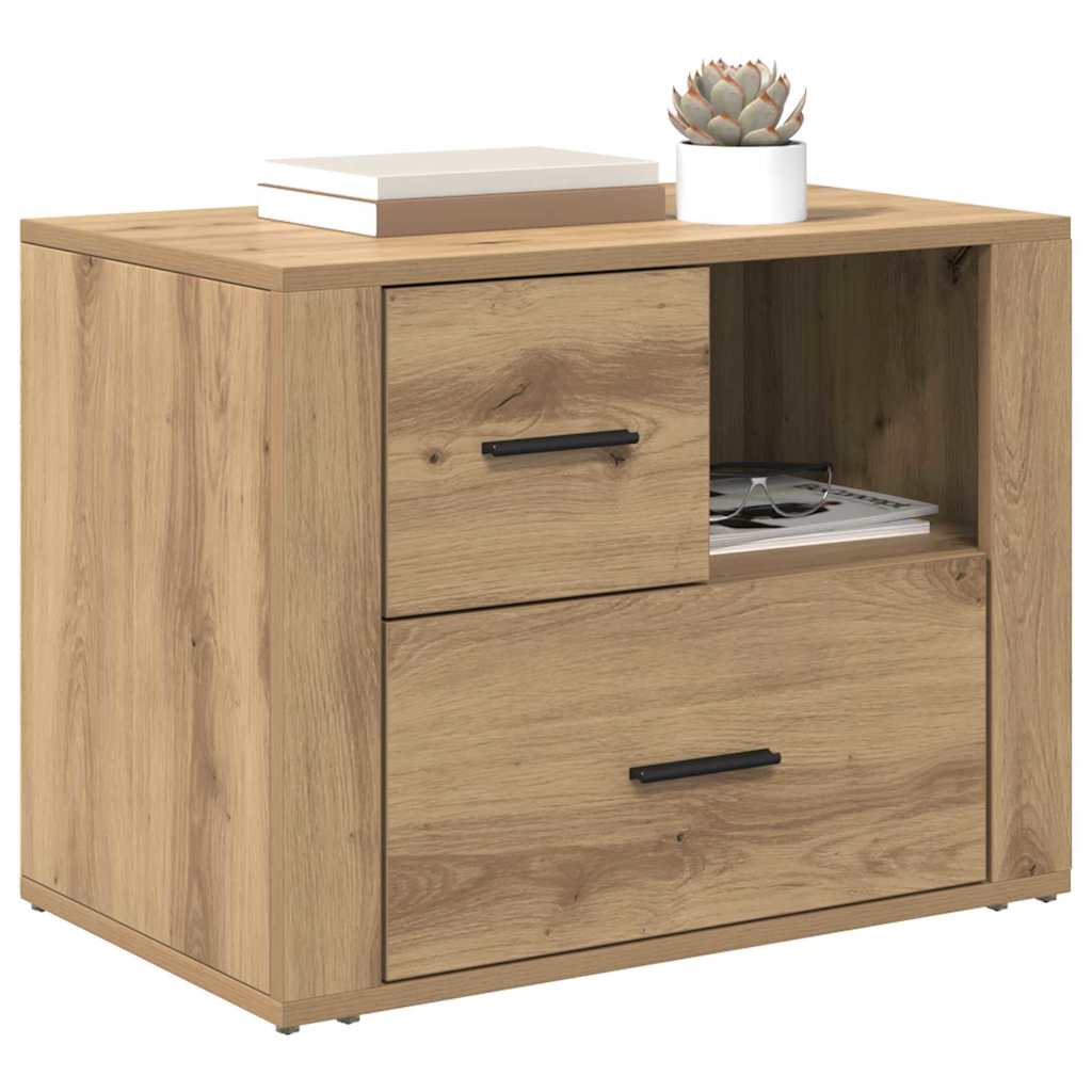 Bedside Cabinet Artisan oak 60 x 36 x 45 cm Engineered wood